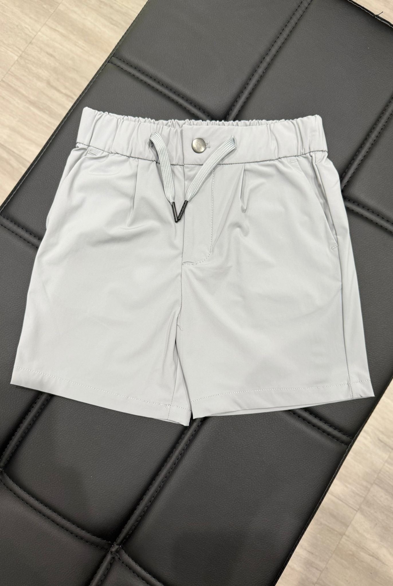 Boy's Light Grey Transitional Short - Vincentius