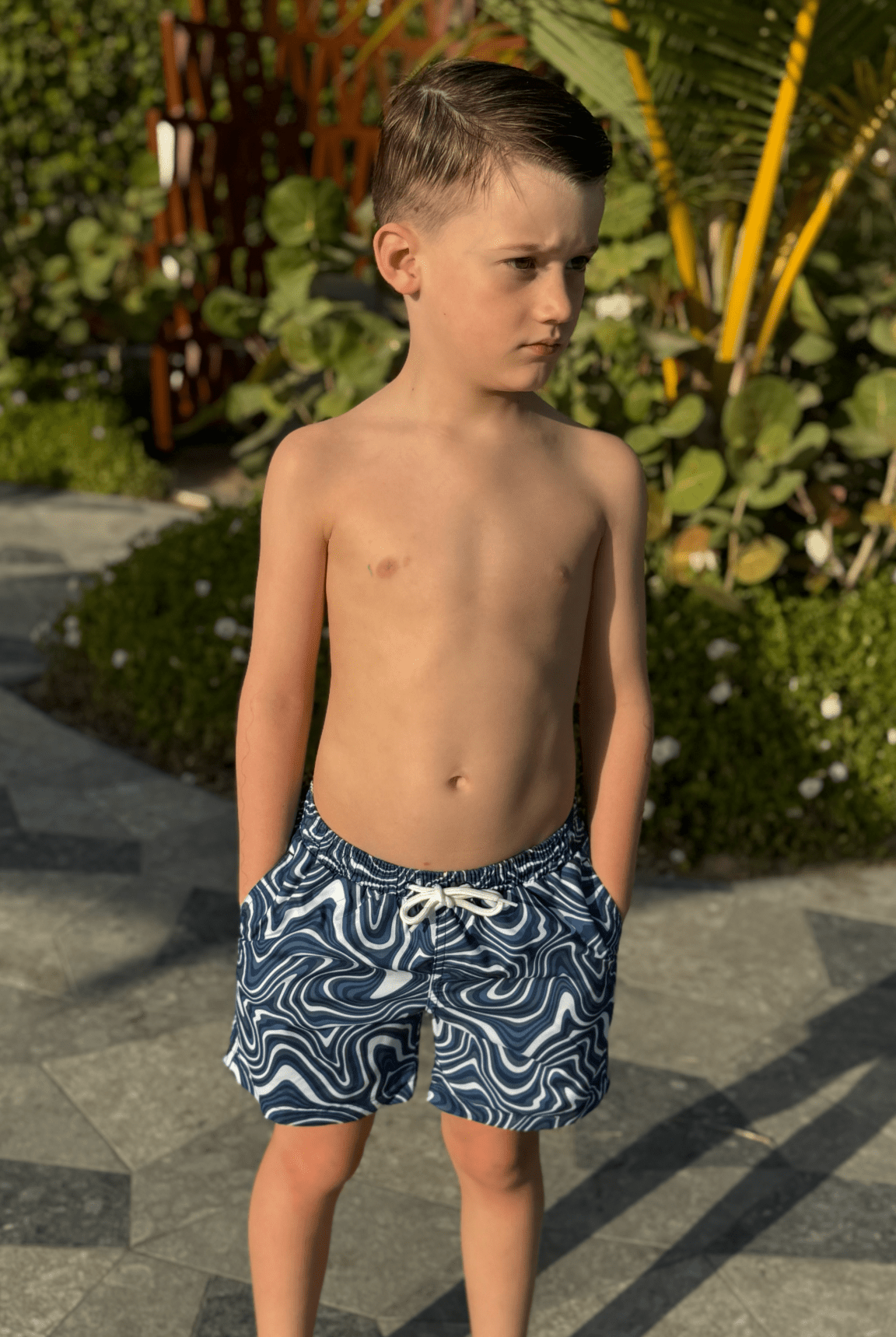 BOY'S NAXOS SWIM SHORT - Vincentius