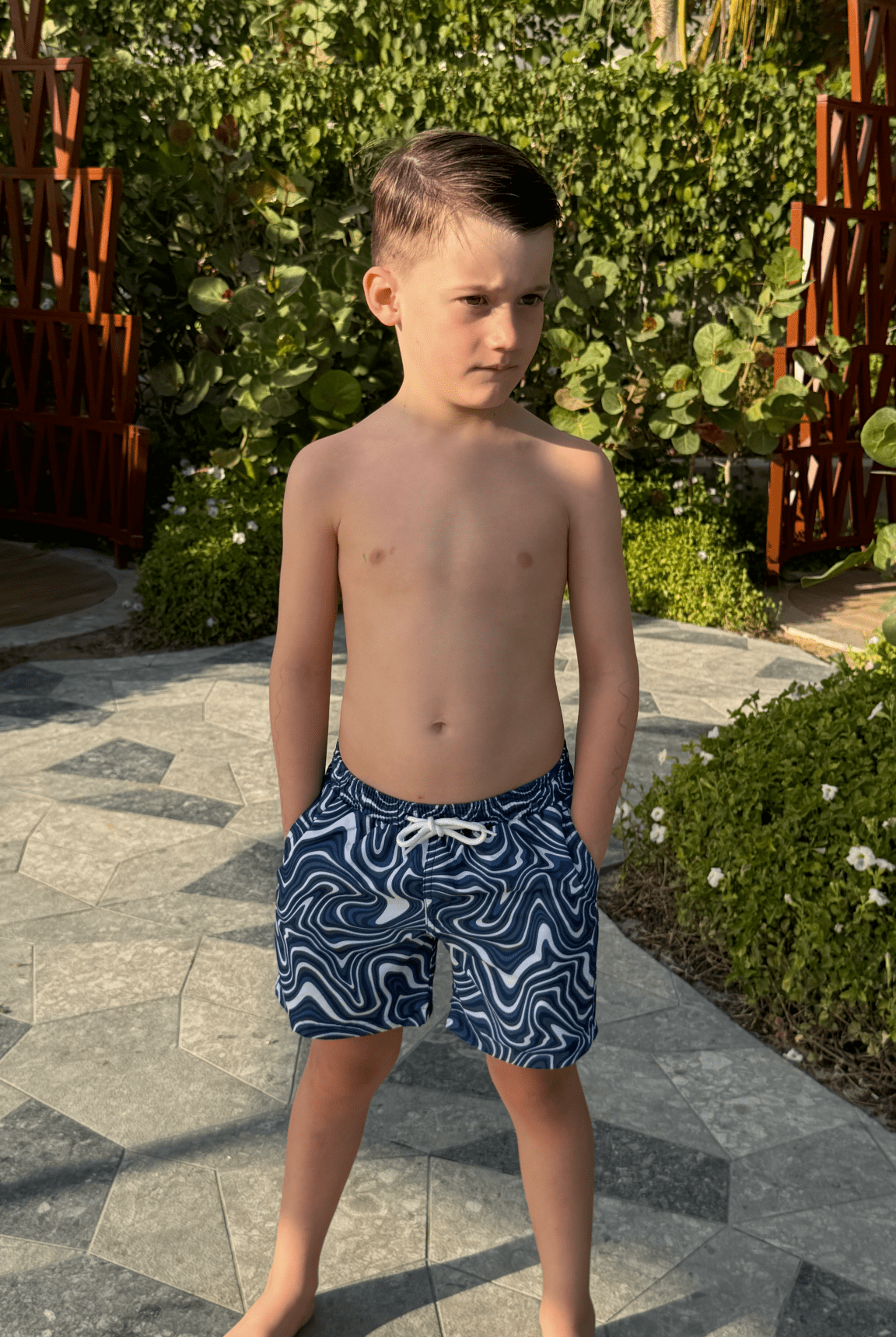 BOY'S NAXOS SWIM SHORT - Vincentius