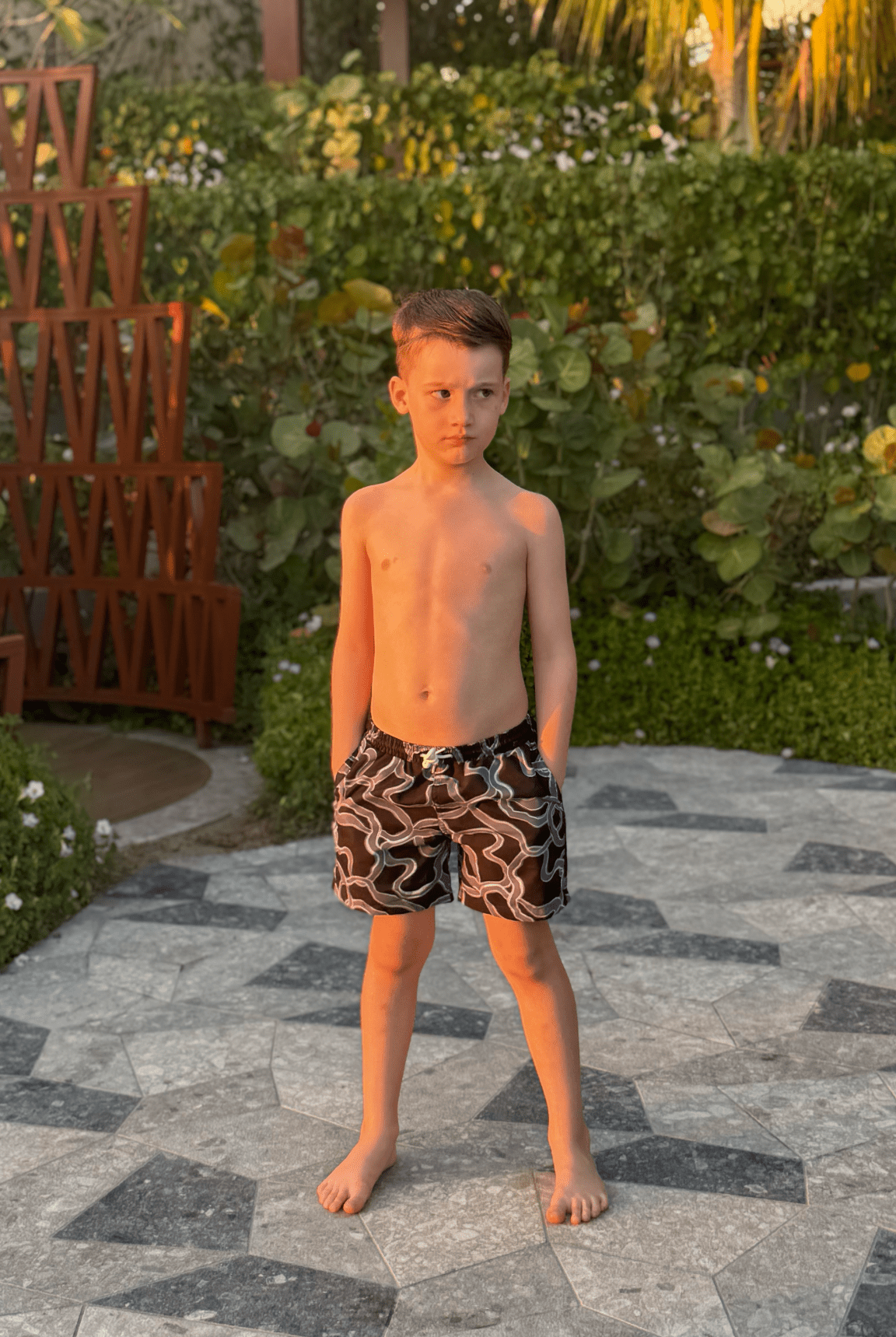 BOY'S SIKONOS SWIM SHORT - Vincentius
