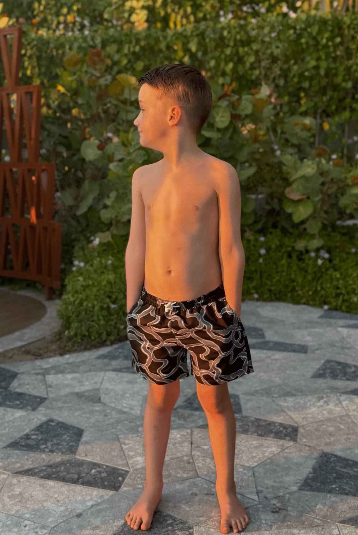 BOY'S SIKONOS SWIM SHORT - Vincentius