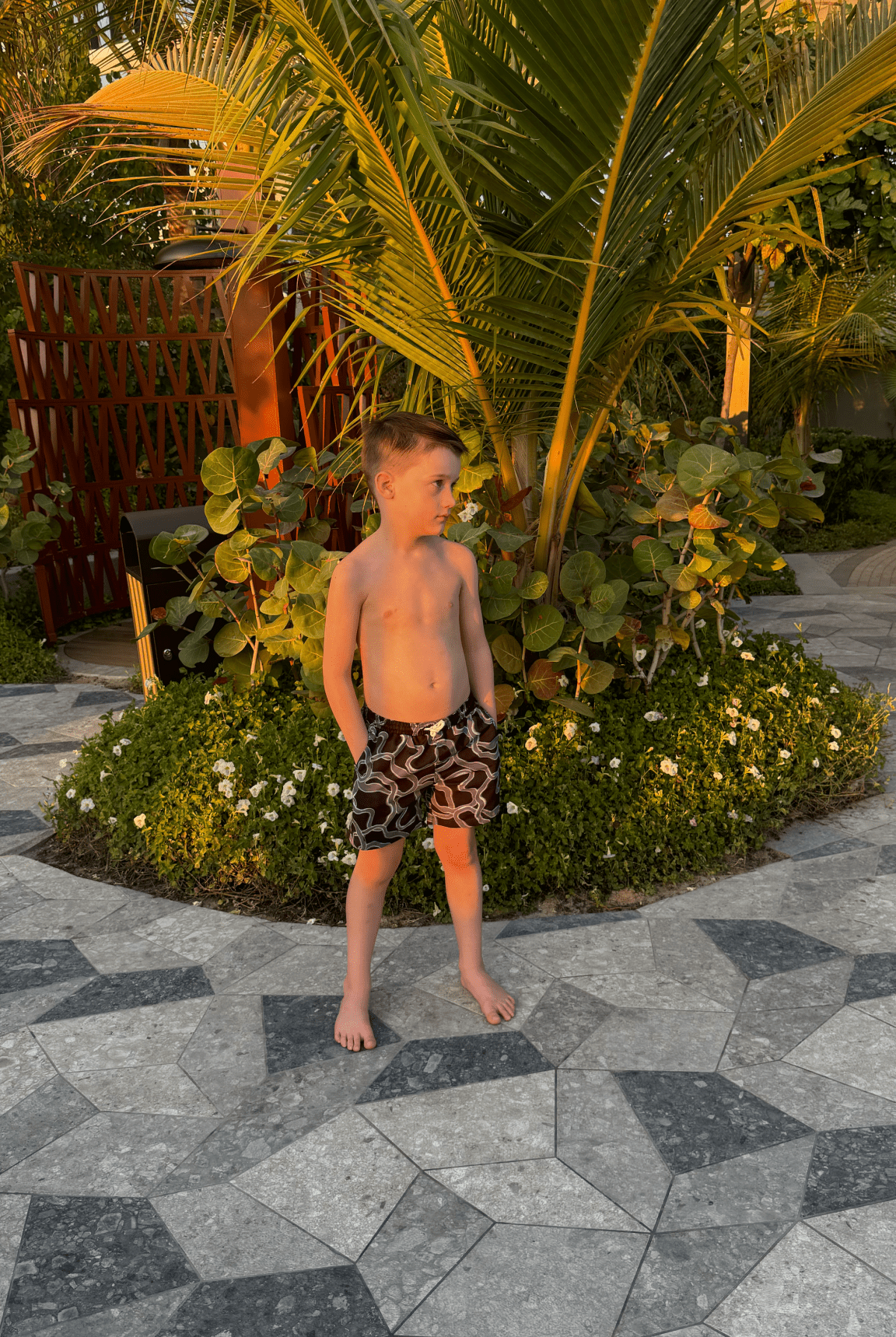 BOY'S SIKONOS SWIM SHORT - Vincentius