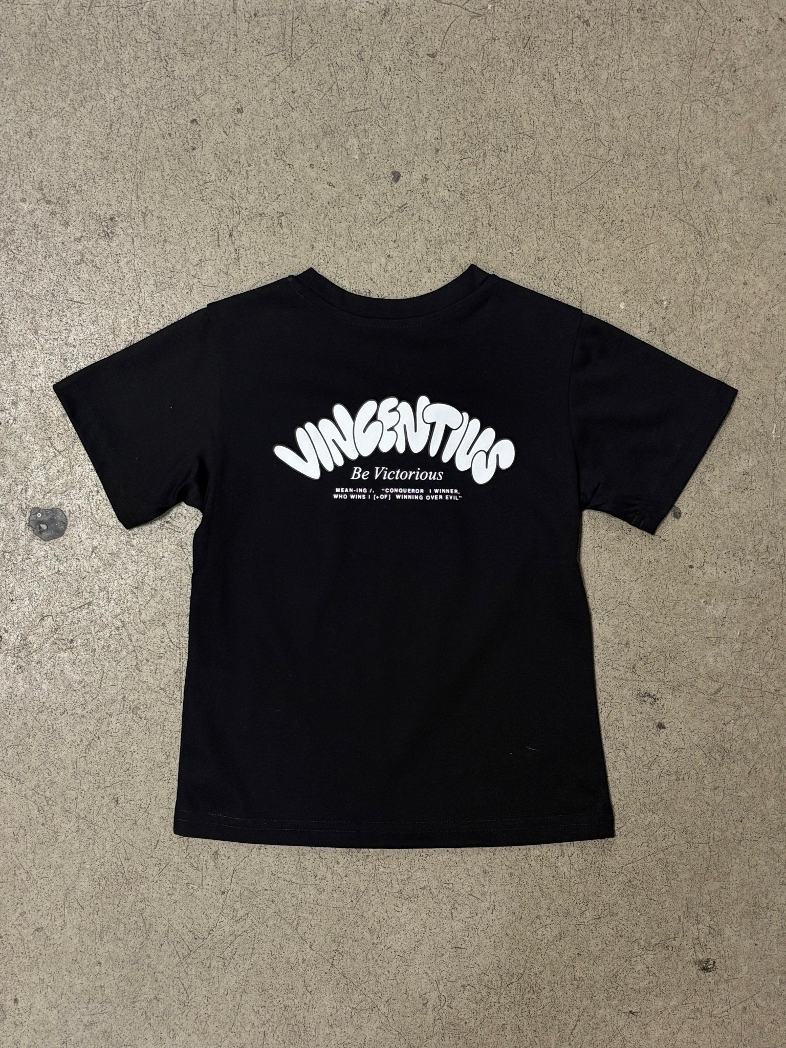 Boys Subway Graffiti T-Shirt - Black - Vincentius