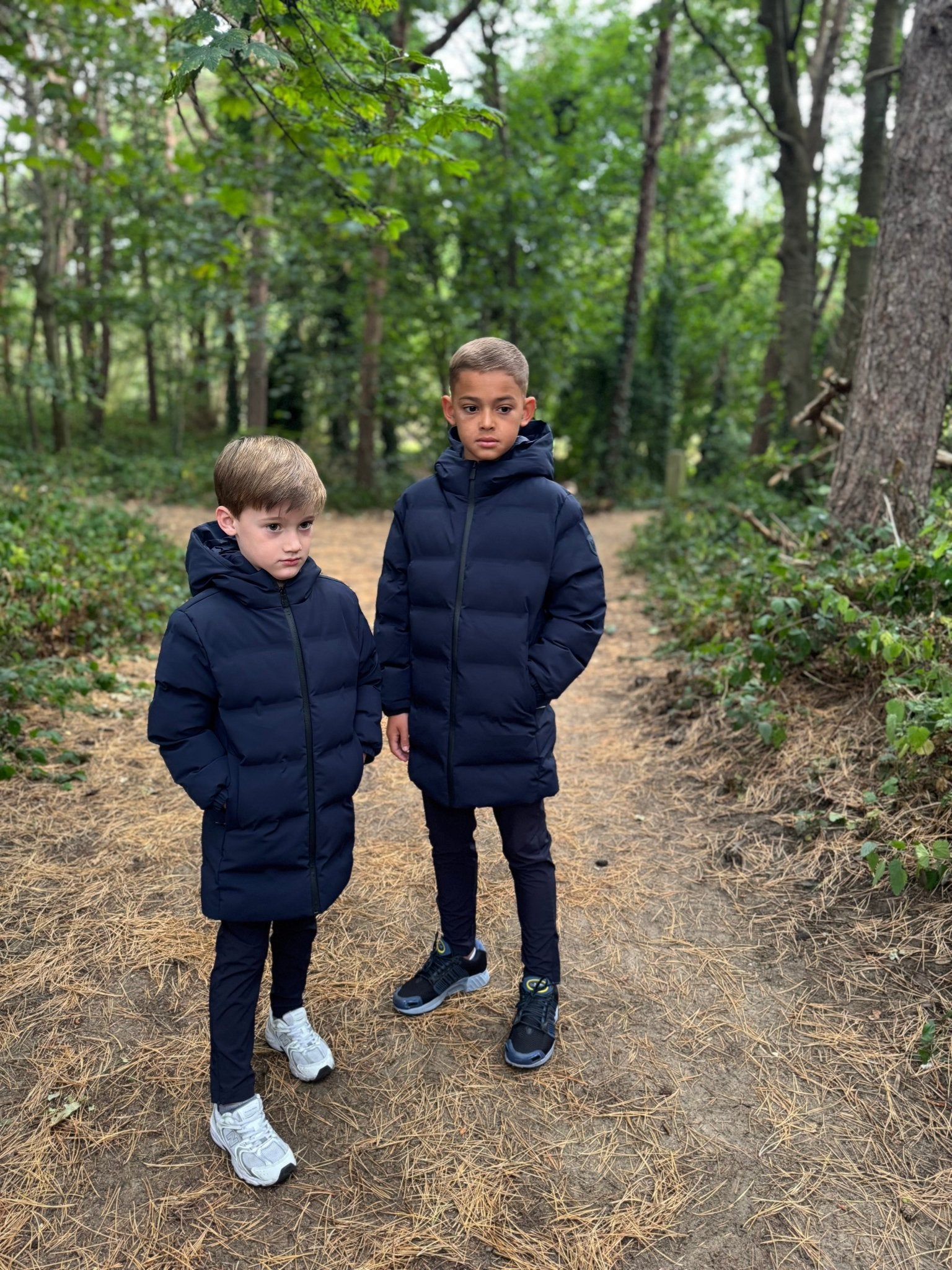 Boy's Technical Parka - Navy - Vincentius