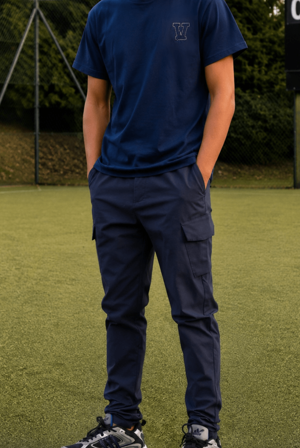Boys Varsity T-Shirt - Navy - Vincentius