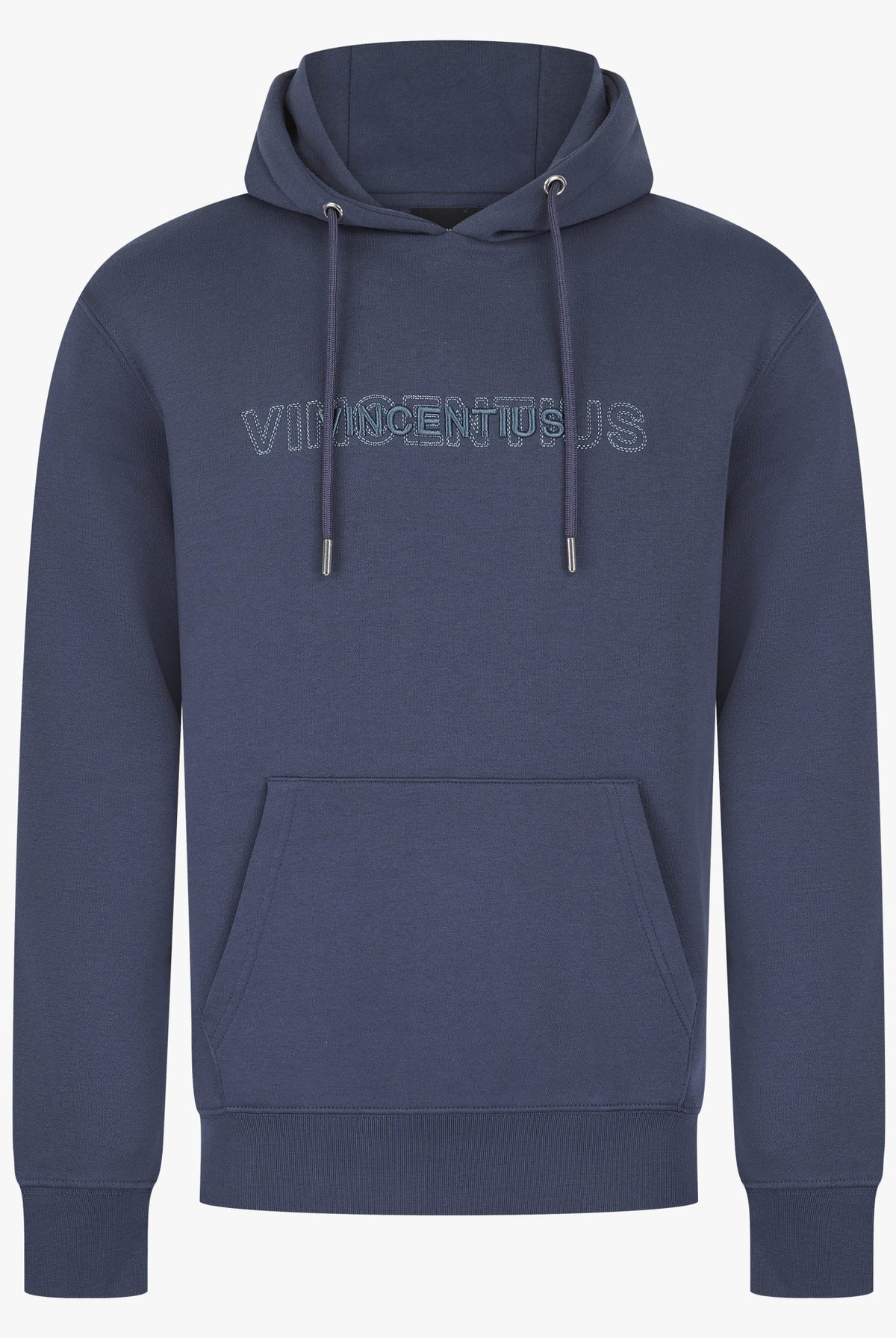 Double Embroidery Luxe Hoodie - Air Force - Vincentius