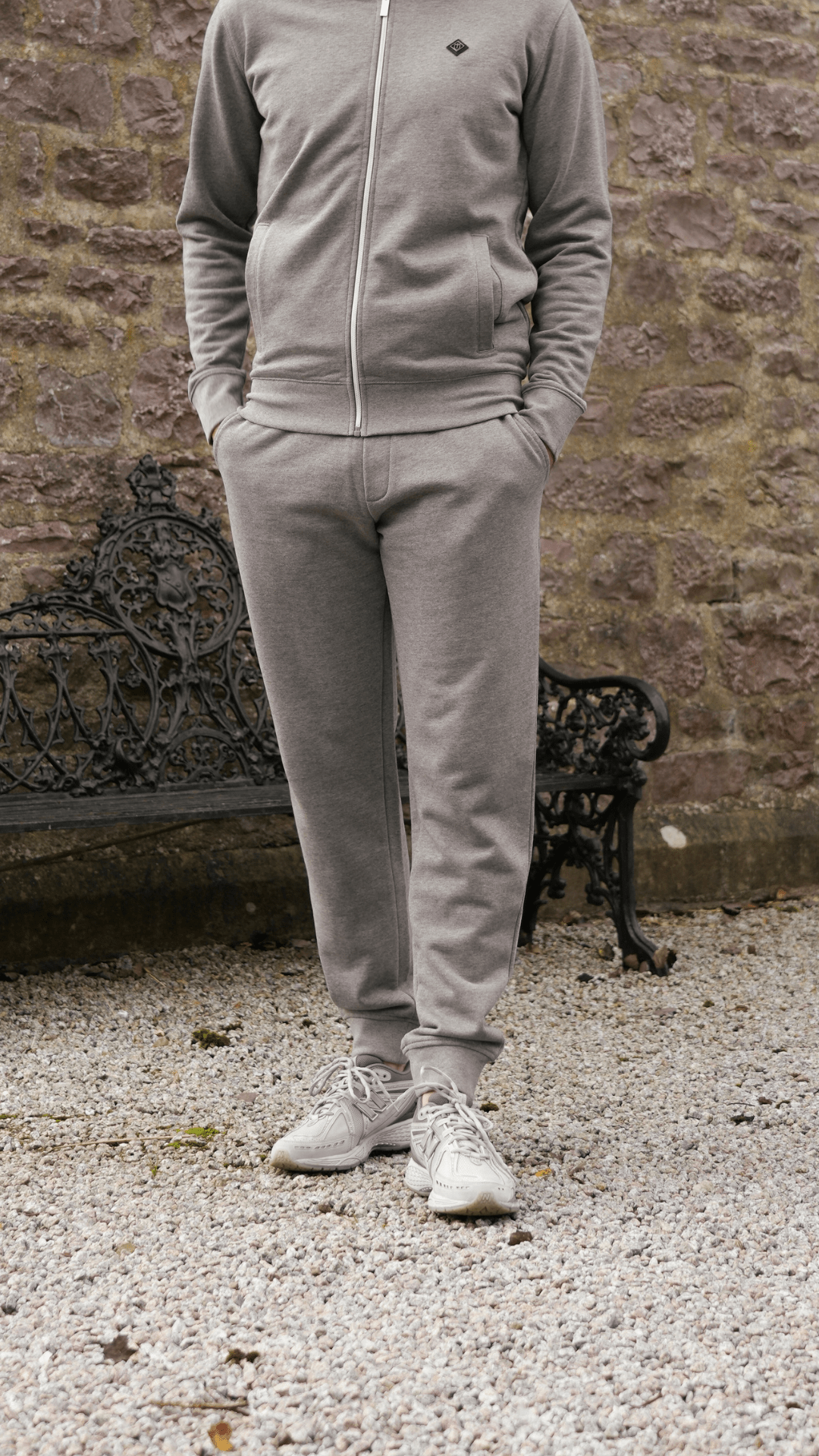 Loopback Jogger - Grey Marl - Vincentius