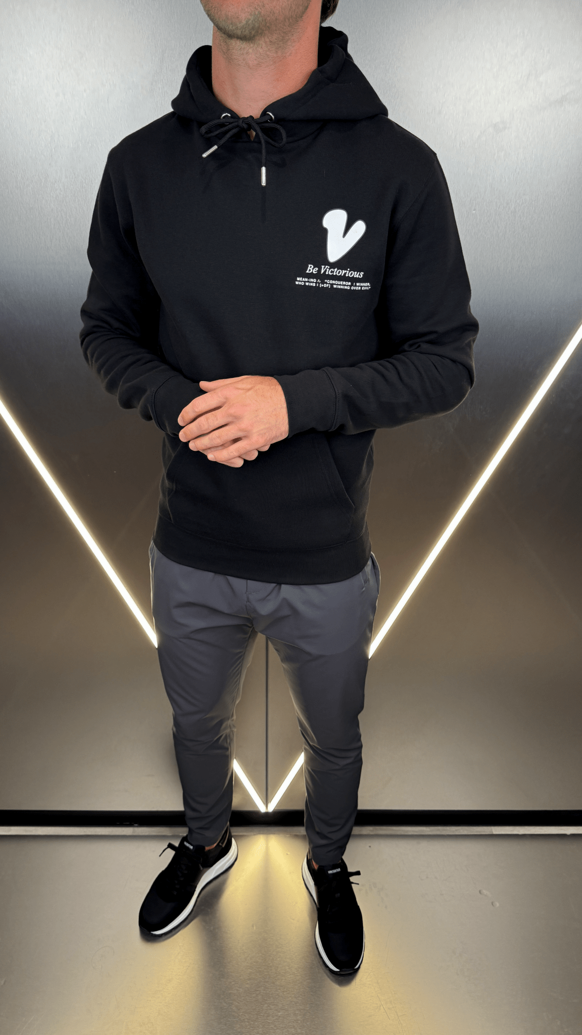 Subway Graffiti Hoodie - Black - Vincentius