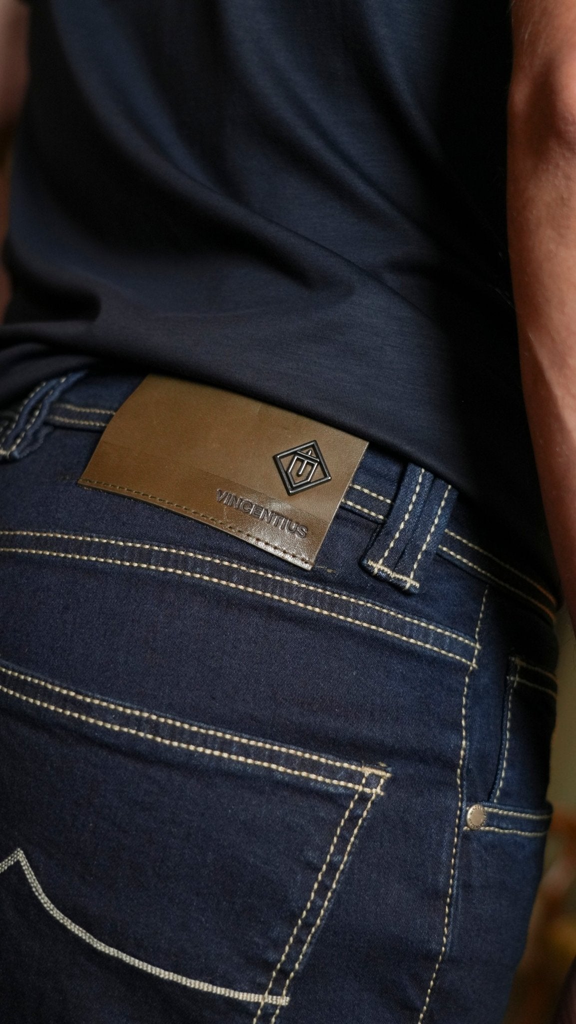 Super Luxury Edition Denim Jeans - Rinse Blue - Vincentius