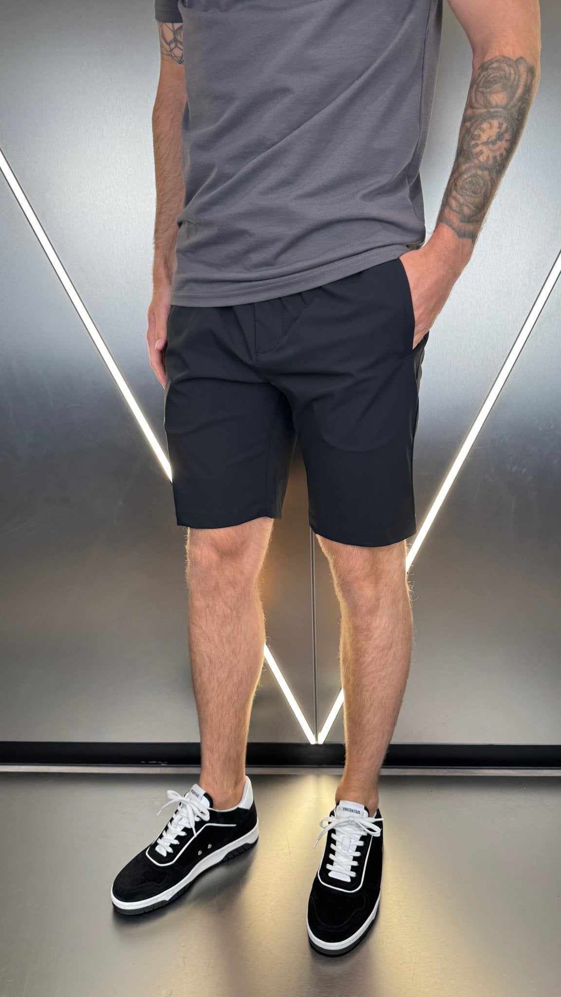 Vincentius Commuter Shorts - Black - Vincentius