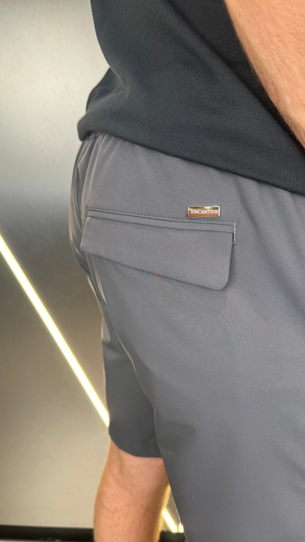 Vincentius Commuter Shorts - Graphite - Vincentius