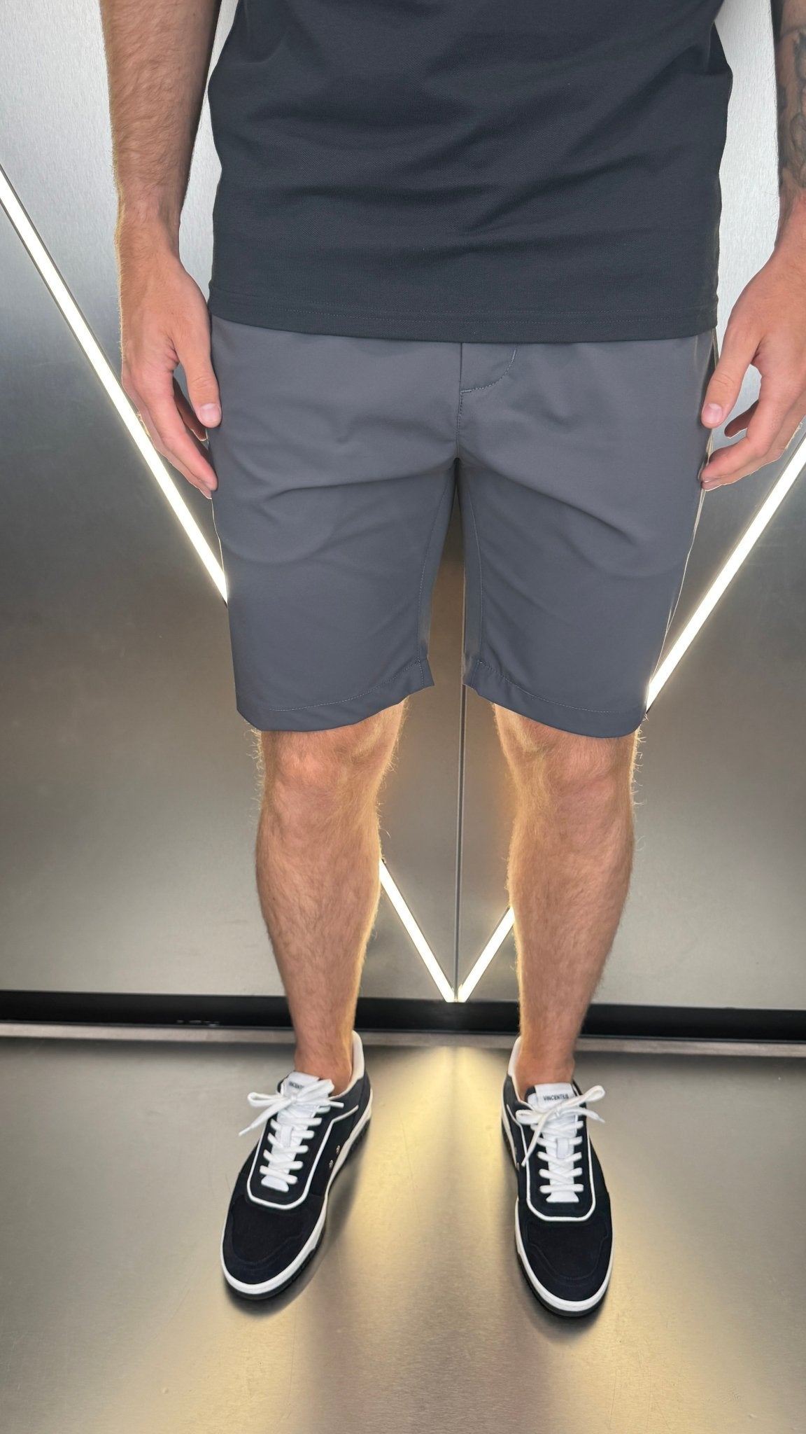 Vincentius Commuter Shorts - Graphite - Vincentius