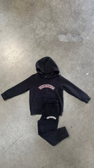 Boys Applique Tracksuit - Black - Vincentius