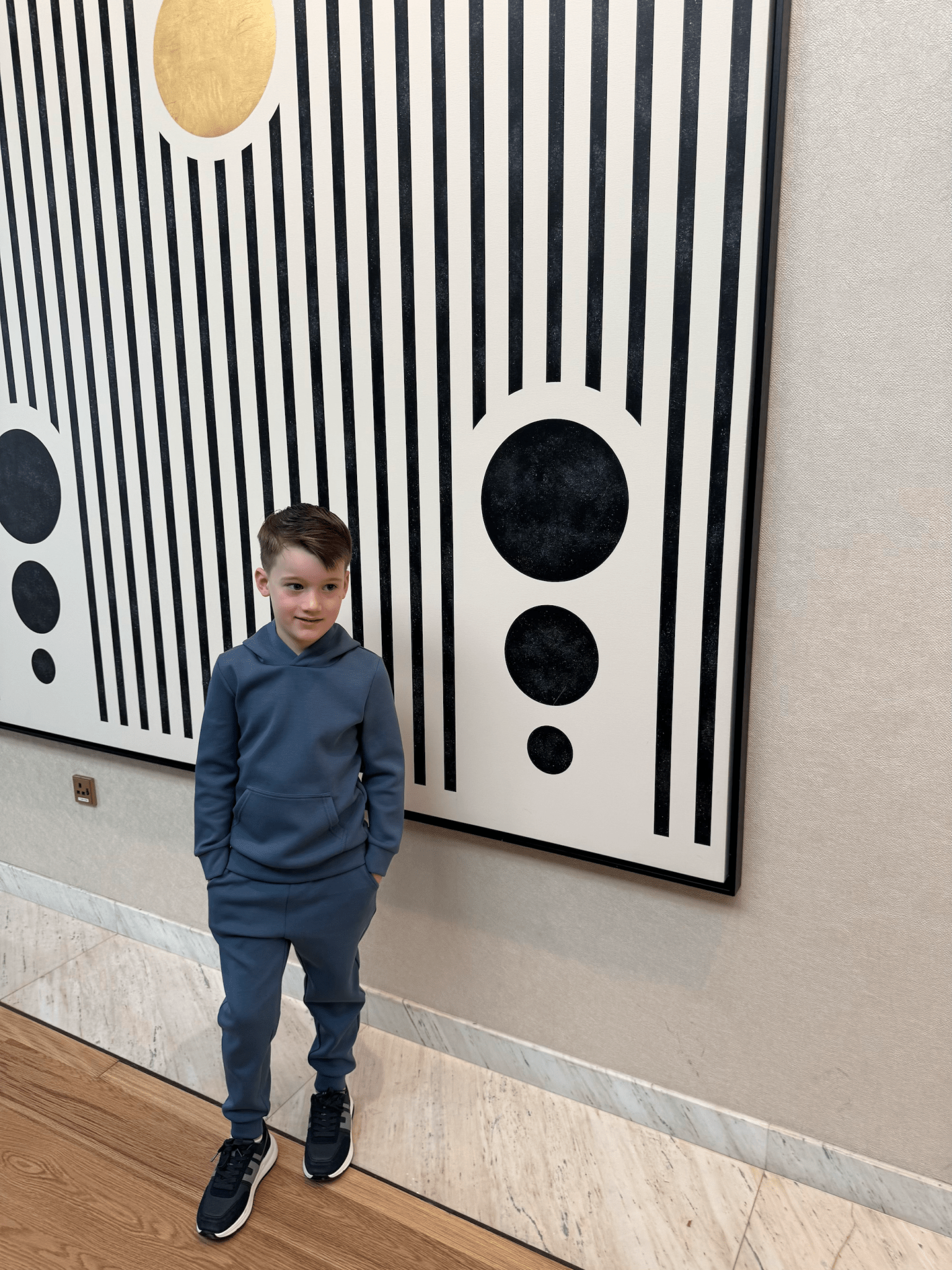 Boys Commuter Tracksuit - Airforce - Vincentius