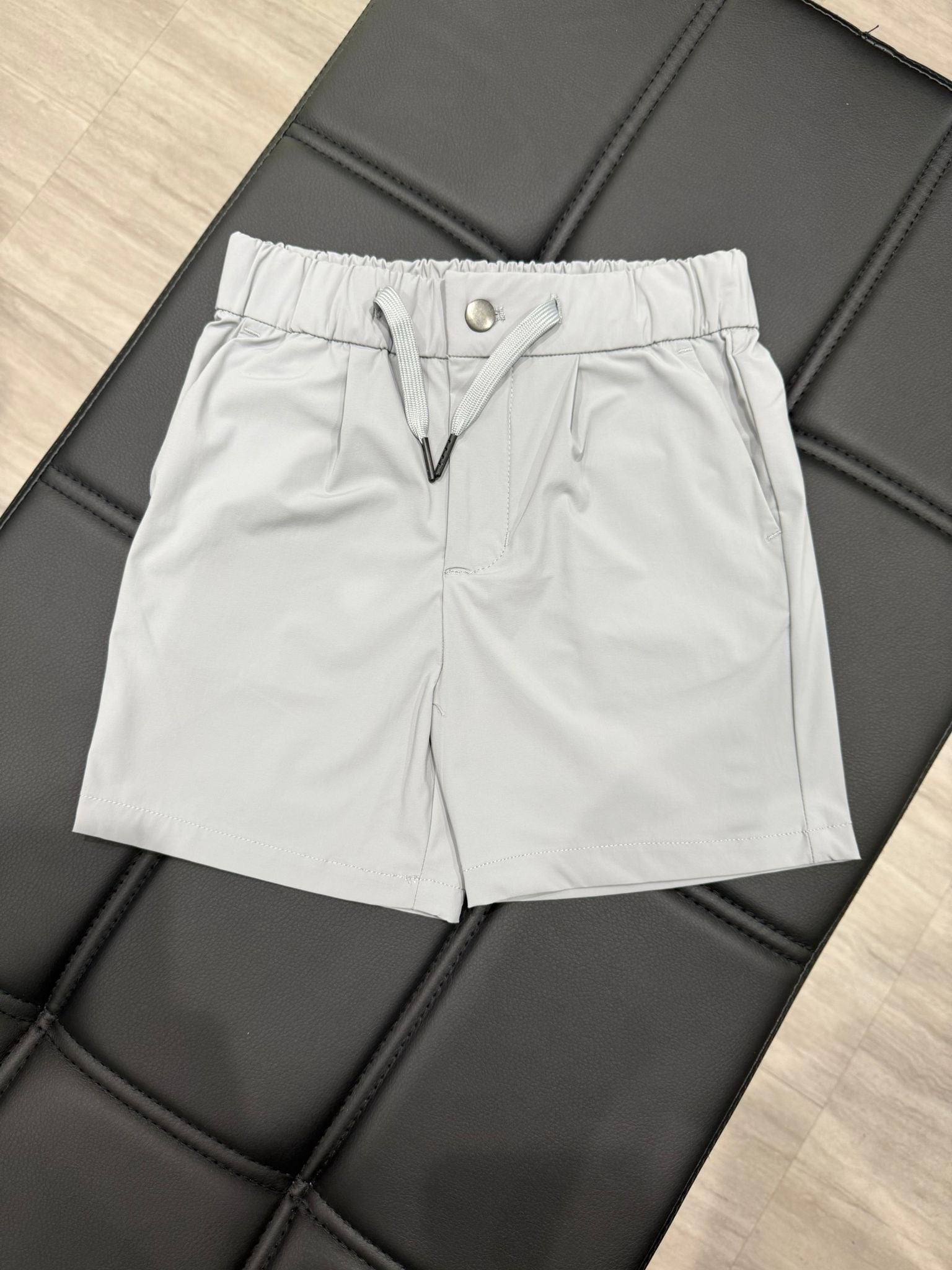 Boy's Light Grey Transitional Short - Vincentius