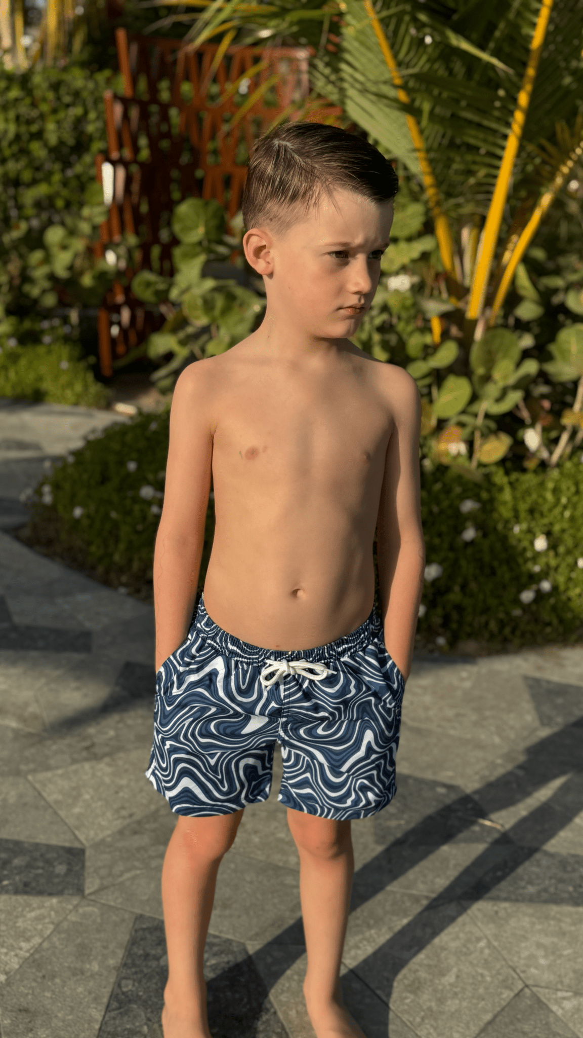 BOY'S NAXOS SWIM SHORT - Vincentius
