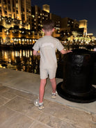 Boy's Relaxed Subway Grafitti Lounge Set - Grey Marl - Vincentius