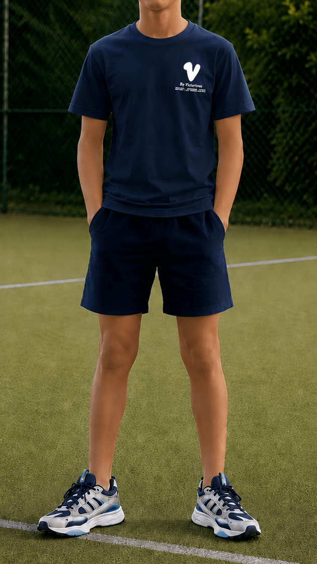 Boys Subway Graffiti T-Shirt - Navy - Vincentius