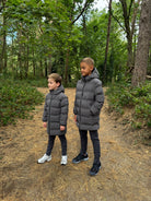 Boy's Technical Parka - Charcoal - Vincentius