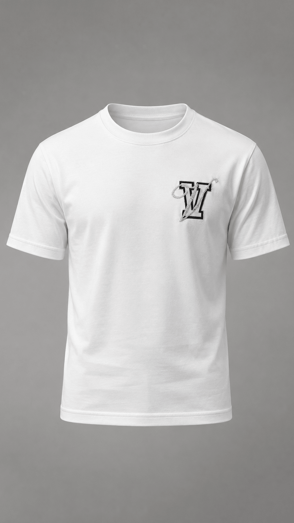 Boys Varsity T-Shirt - White - Vincentius