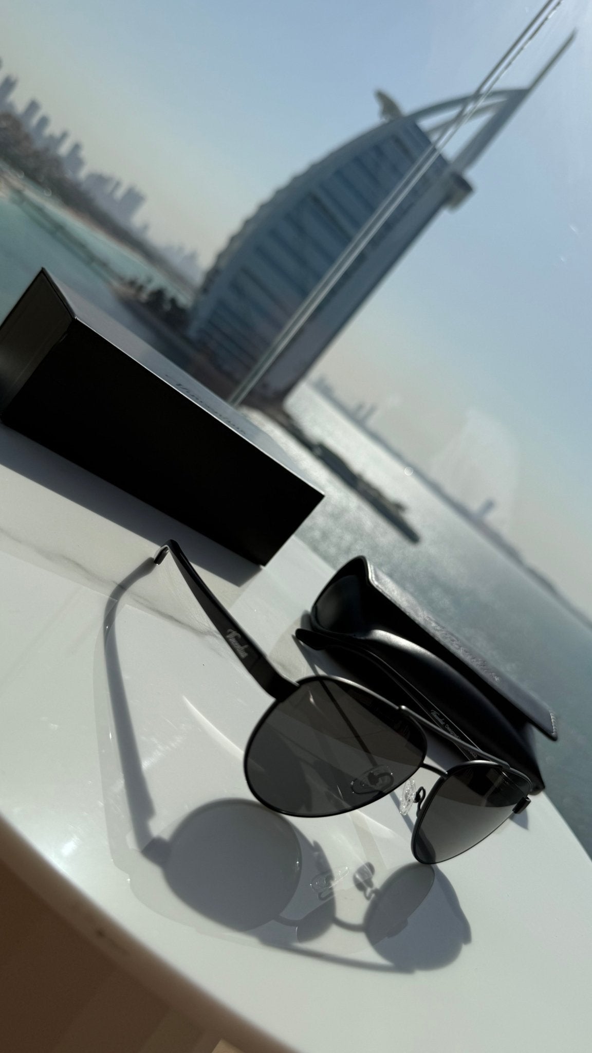 Capri Sunglasses - Black/Black - Vincentius