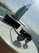 Capri Sunglasses - Black/Black - Vincentius