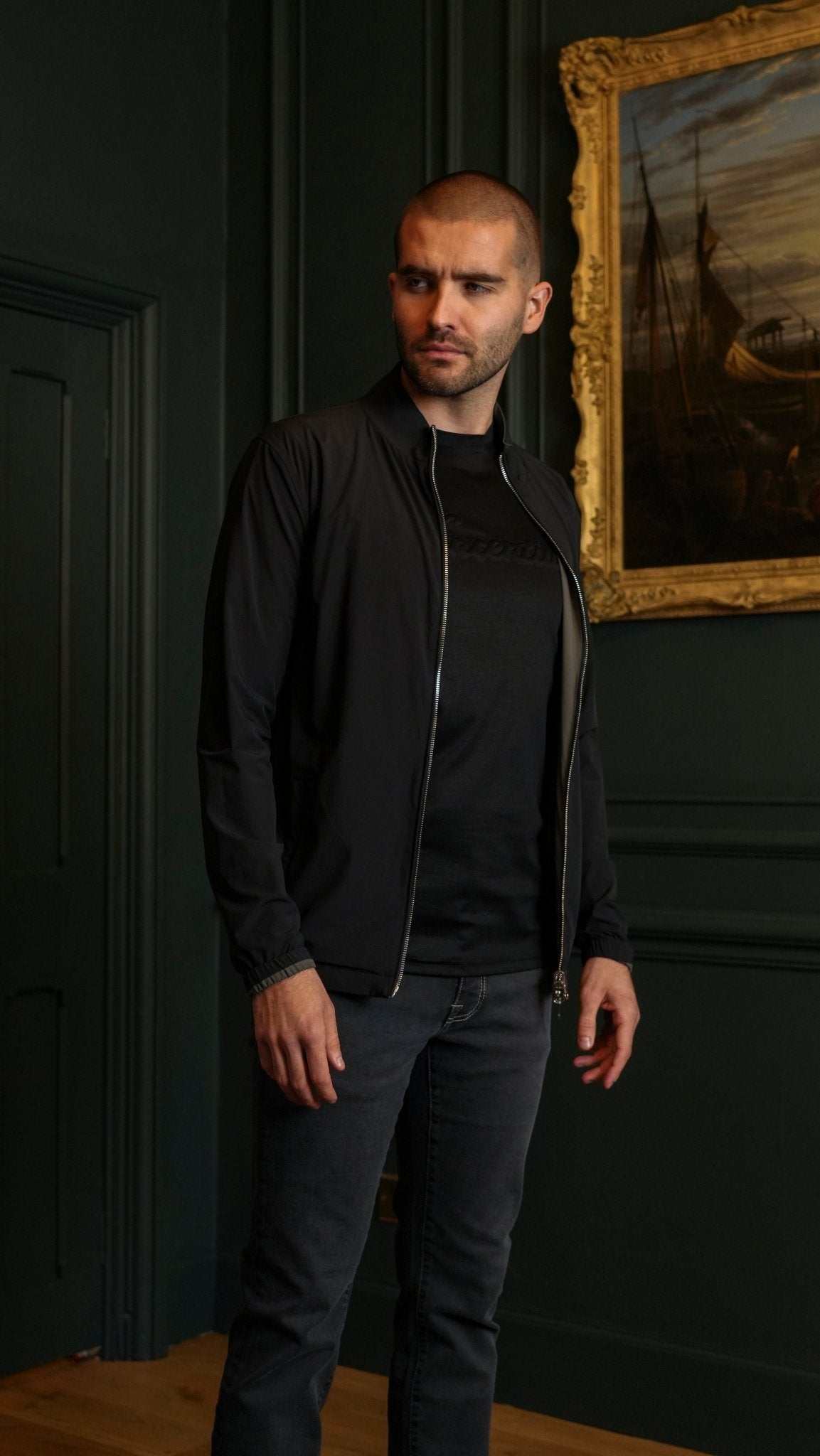 Commuter Reverse Jacket - Olive/Black - Vincentius