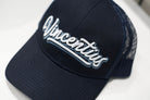Graffiti Trucker Cap - Navy (PRE - ORDER NOW, EXPECTED MID JUNE) - Vincentius
