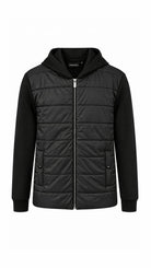 Hybrid Quilted Jacket - Black (Pre-Order Dispatch 16/9/26) - Vincentius