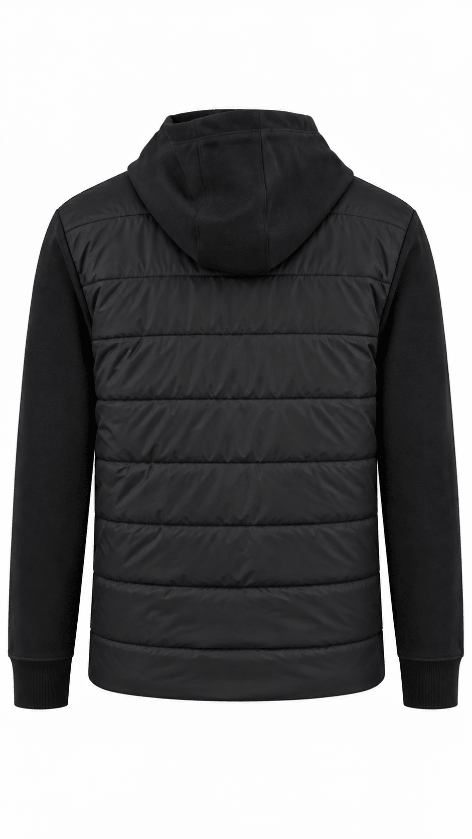 Hybrid Quilted Jacket - Black (Pre-Order Dispatch 16/9/26) - Vincentius