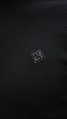 Loopback Crew Neck Jumper - Black - Vincentius