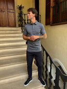 Luxury Mercerised Ombre Polo T Shirt - Vincentius