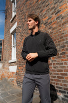 Premium Reverse Jacket - Black/Grey Marl - Vincentius