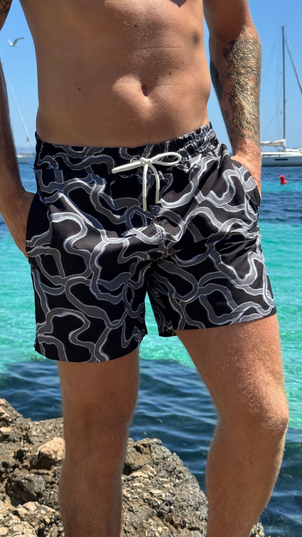 SIKONOS SWIM SHORT - Vincentius