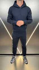 Silicone Badge Every Day Tracksuit - Navy/Black - Vincentius