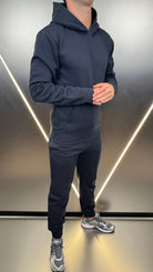 Silicone Badge Every Day Tracksuit - Navy/Black - Vincentius