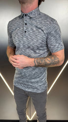 Space Dye Polo V2 - Black - Vincentius