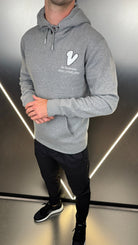 Subway Graffiti Hoodie - Grey Marl - Vincentius
