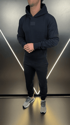 Tonal Badge Every Day Tracksuit - Navy - Vincentius
