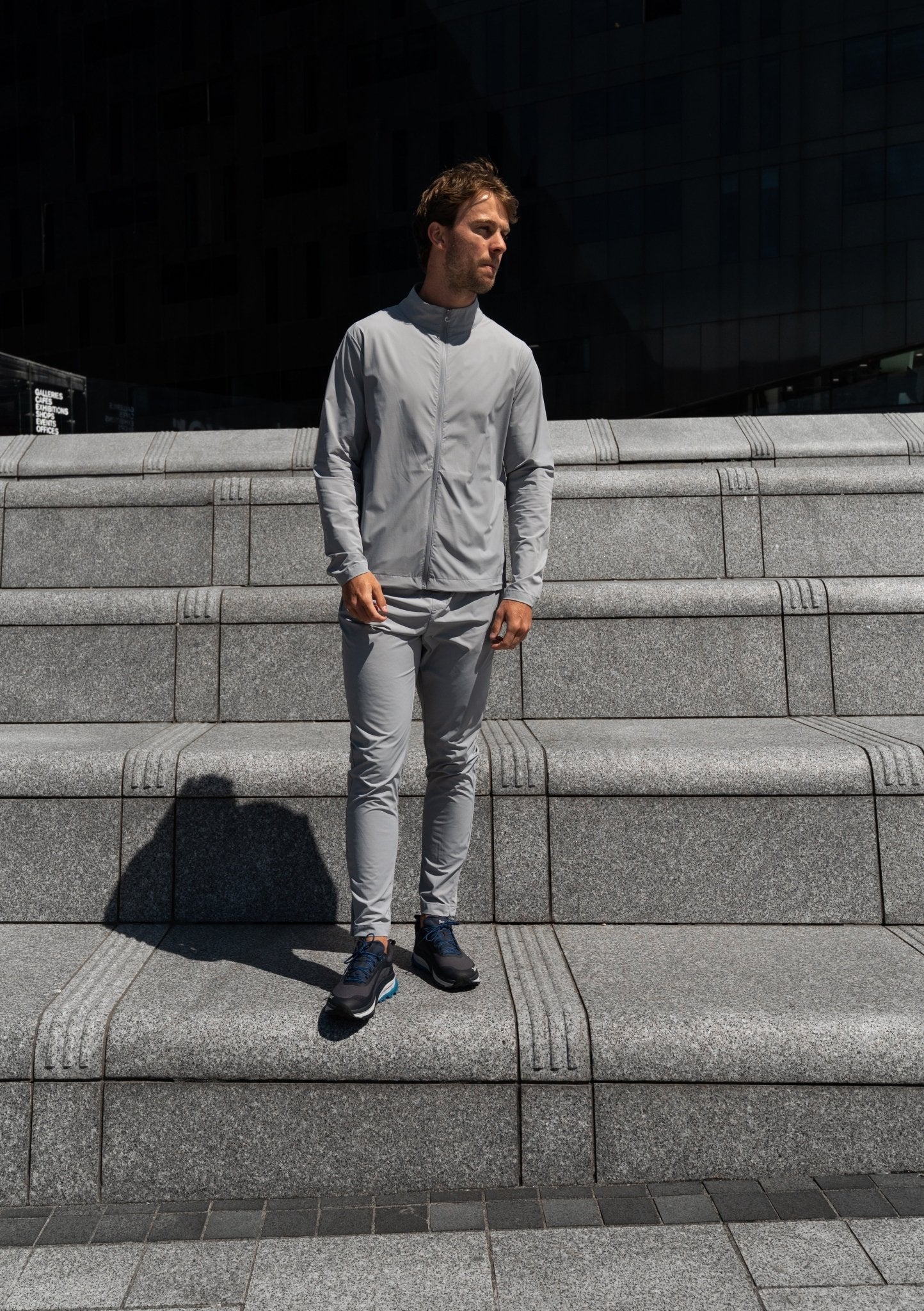 Transitional Track Pant - Light Grey - Vincentius