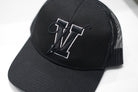 Varsity Trucker Cap - Black (PRE - ORDER NOW, EXPECTED MID JUNE) - Vincentius