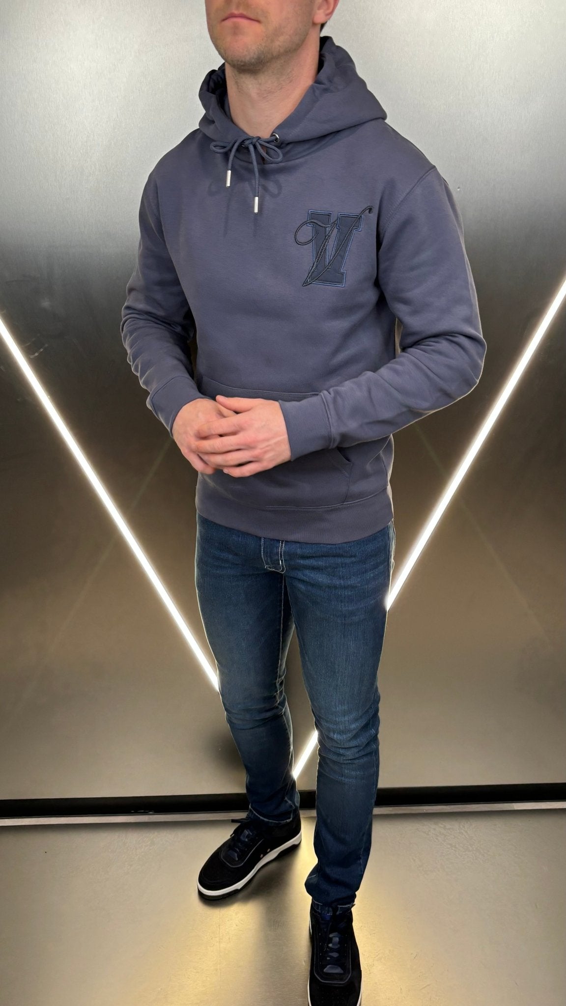 Varsity V2 Luxe Hoodie - Air Force - Vincentius