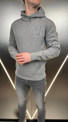 Varsity V2 Luxe Hoodie - Grey Marl - Vincentius