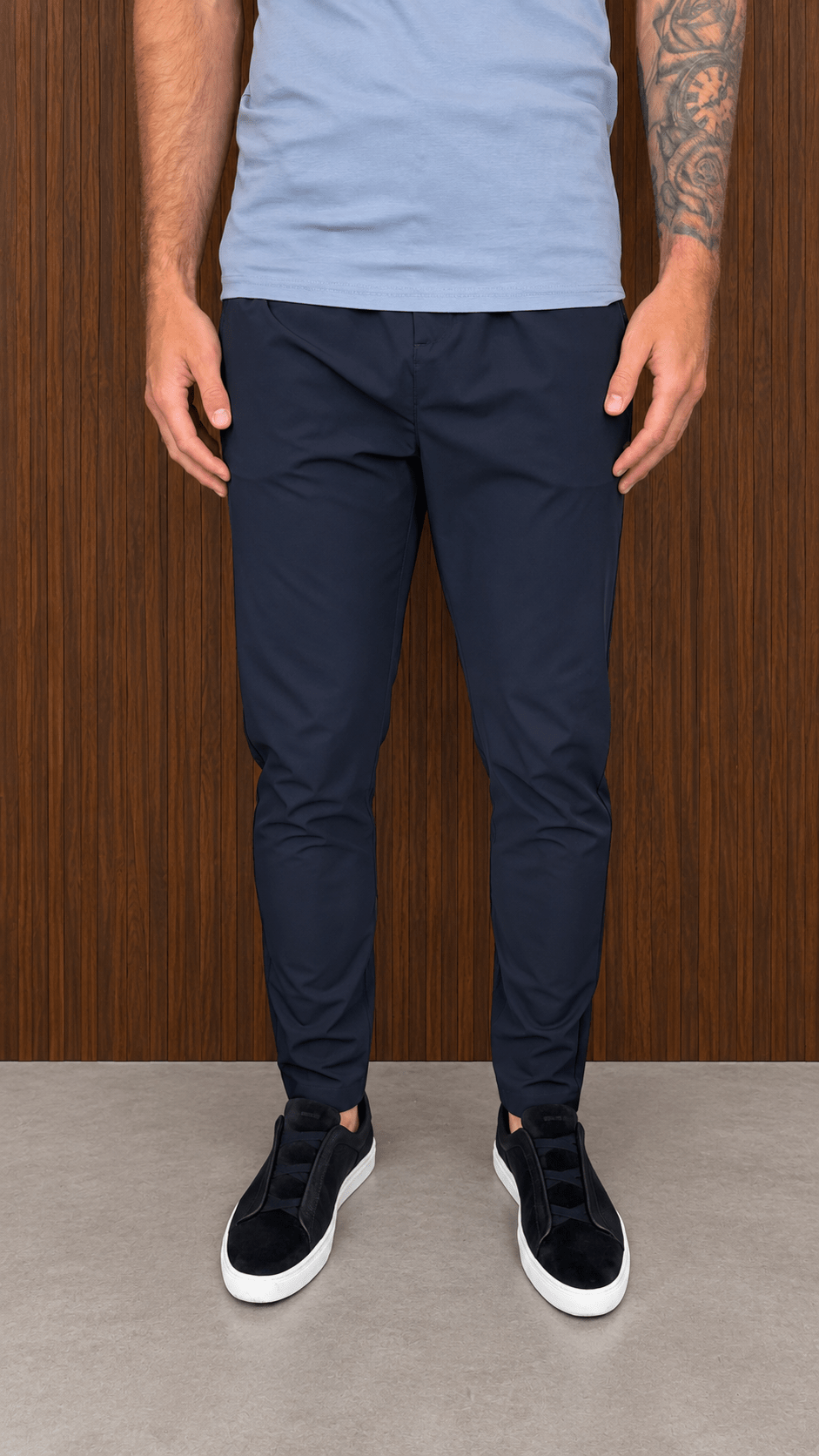 Vincentius Commuter Pants - Dark Navy - Vincentius