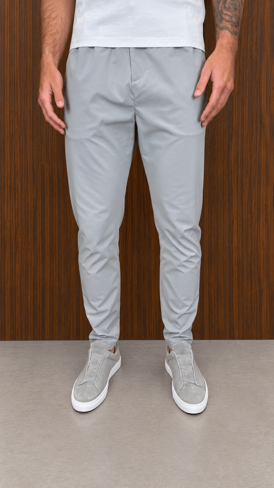 Vincentius Commuter Pants -Light Grey - Vincentius