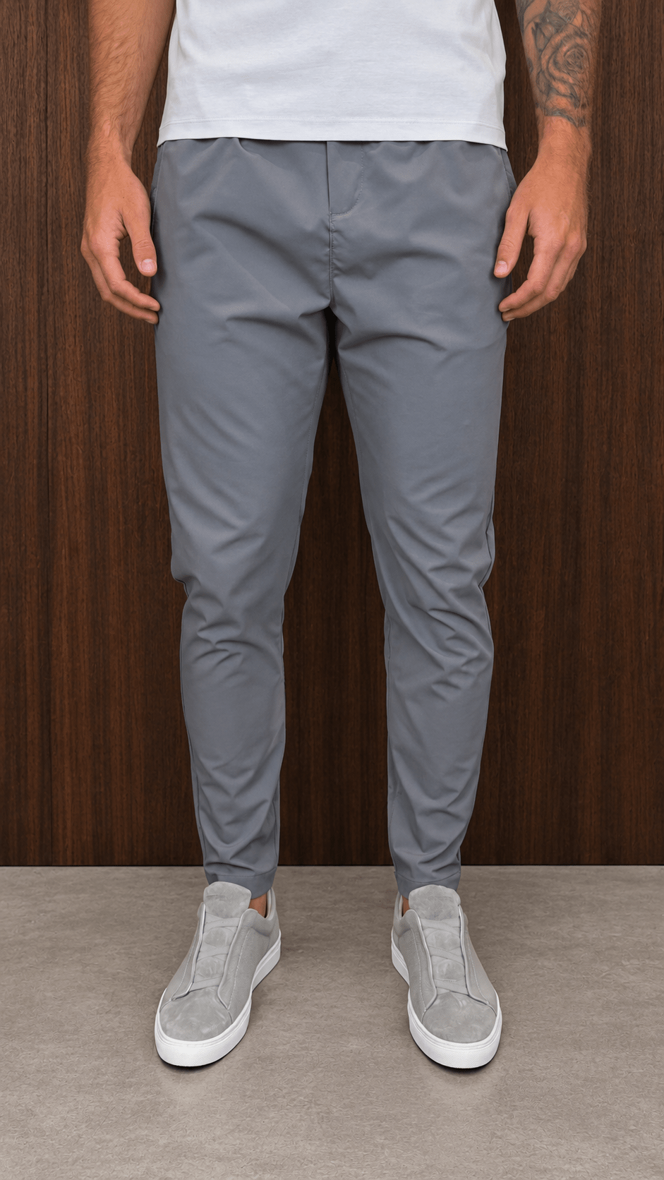 Vincentius Commuter Pants -Stone - Vincentius