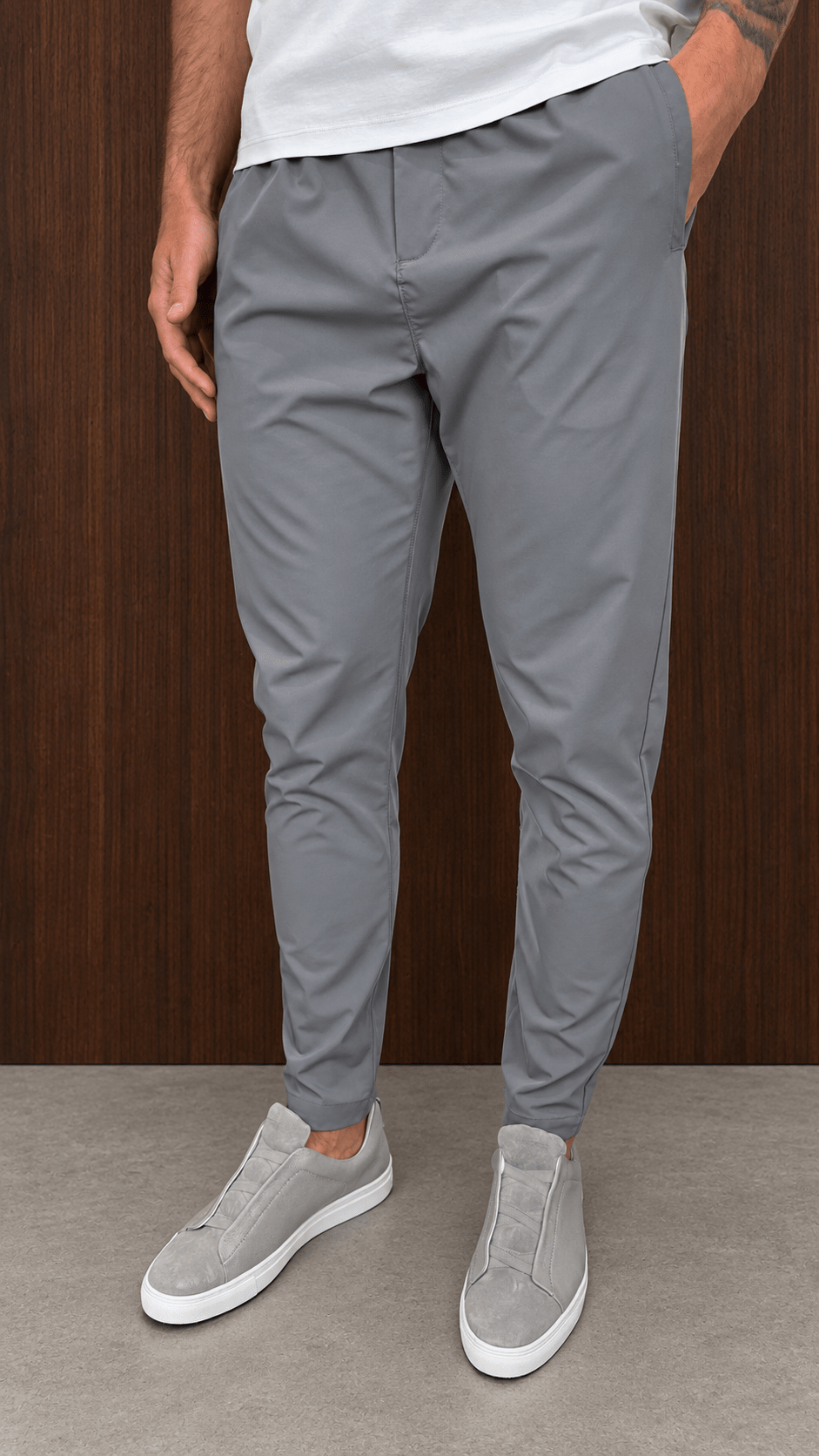 Vincentius Commuter Pants -Stone - Vincentius
