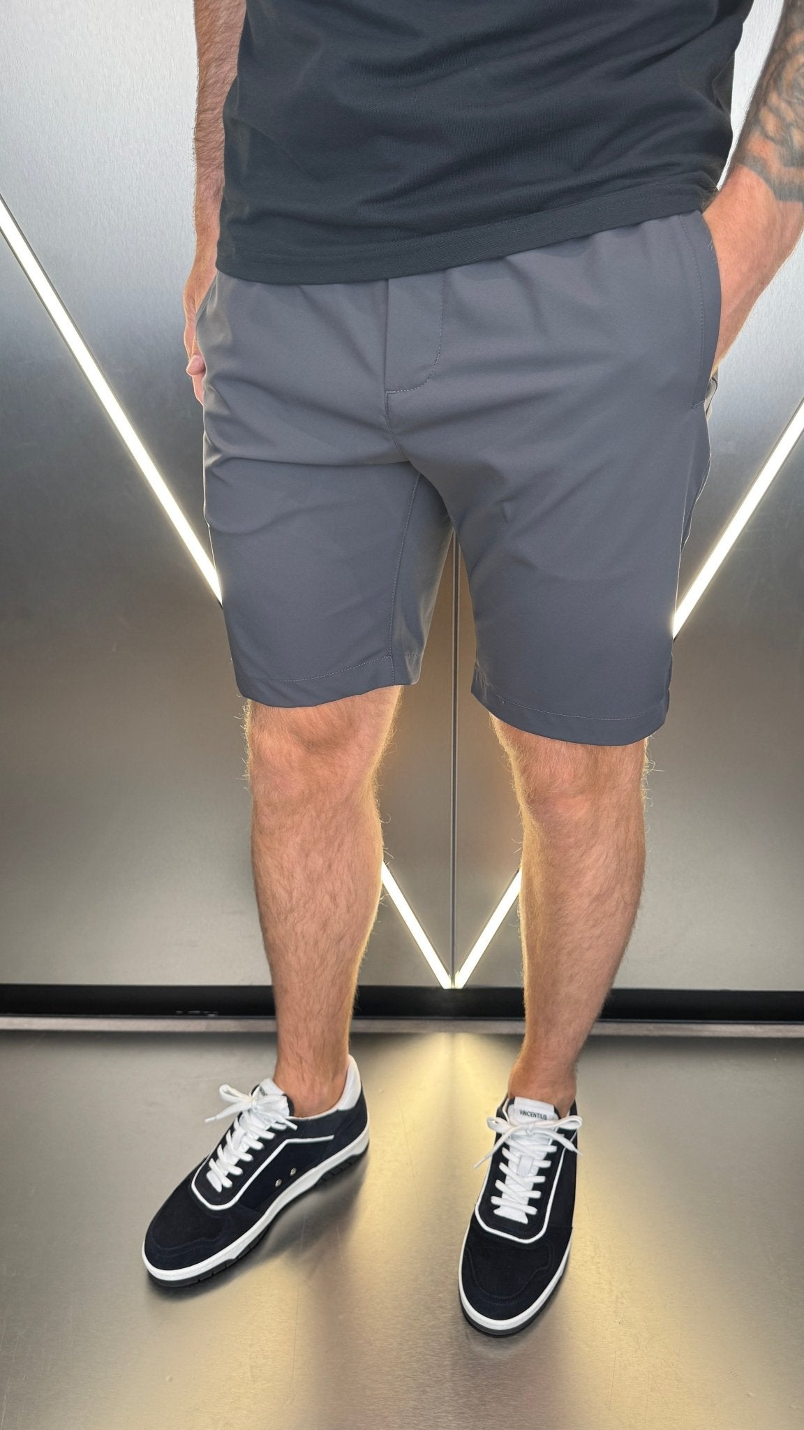 Vincentius Commuter Shorts - Graphite - Vincentius