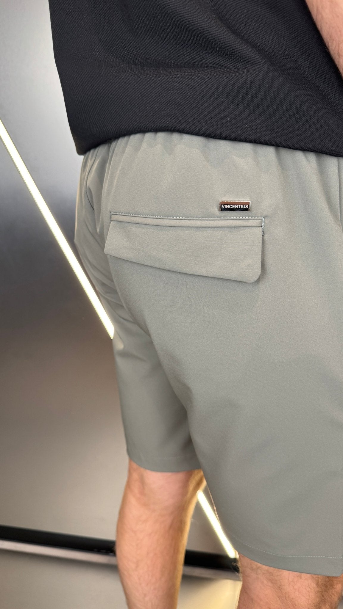 Vincentius Commuter Shorts - Sage - Vincentius