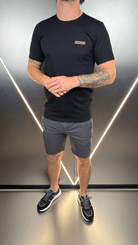 Vincentius Leather logo T-Shirt - Black - Vincentius